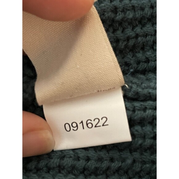 Soft Surroundings Women's Sweater XL Highland Cotton Pocket Snap Long Sleeve - Picture 8 of 11